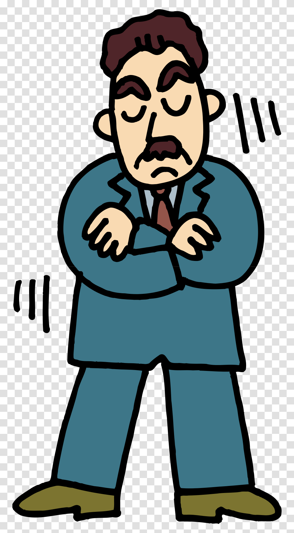 Clip Art Angry Man Cartoon, Performer, Magician, Poster, Advertisement Transparent Png