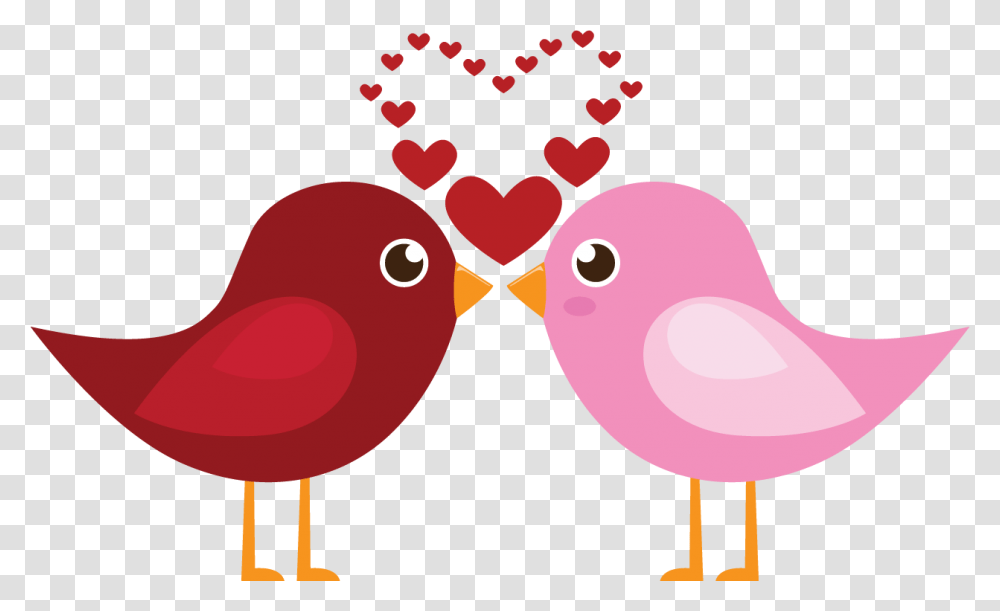 Clip Art, Animal, Bird, Flamingo, Heart Transparent Png