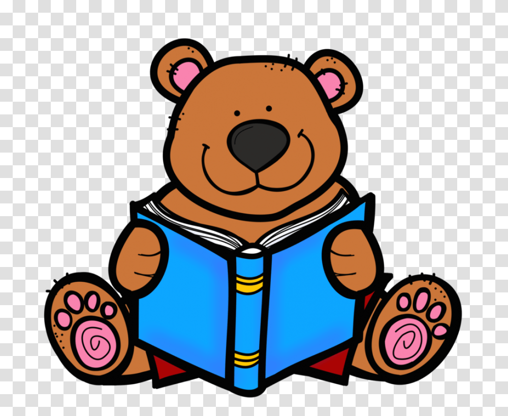 Clip Art Animals Reading Winging, Toy, Book, Teddy Bear Transparent Png