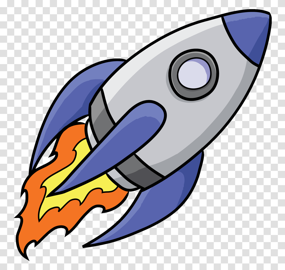 Clip Art Animated Space Pics About Background Rocket Ship Clipart, Shark, Sea Life, Fish, Animal Transparent Png