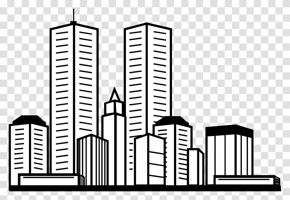 Clip Art Apartment Building Graphic Skyscraper Clipart, High Rise, City, Urban, Town Transparent Png