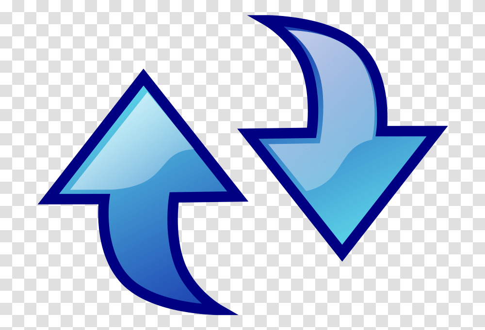 Clip Art Arrows Free Download Clipart Refresh Arrow, Symbol, Recycling Symbol, Triangle, Logo Transparent Png
