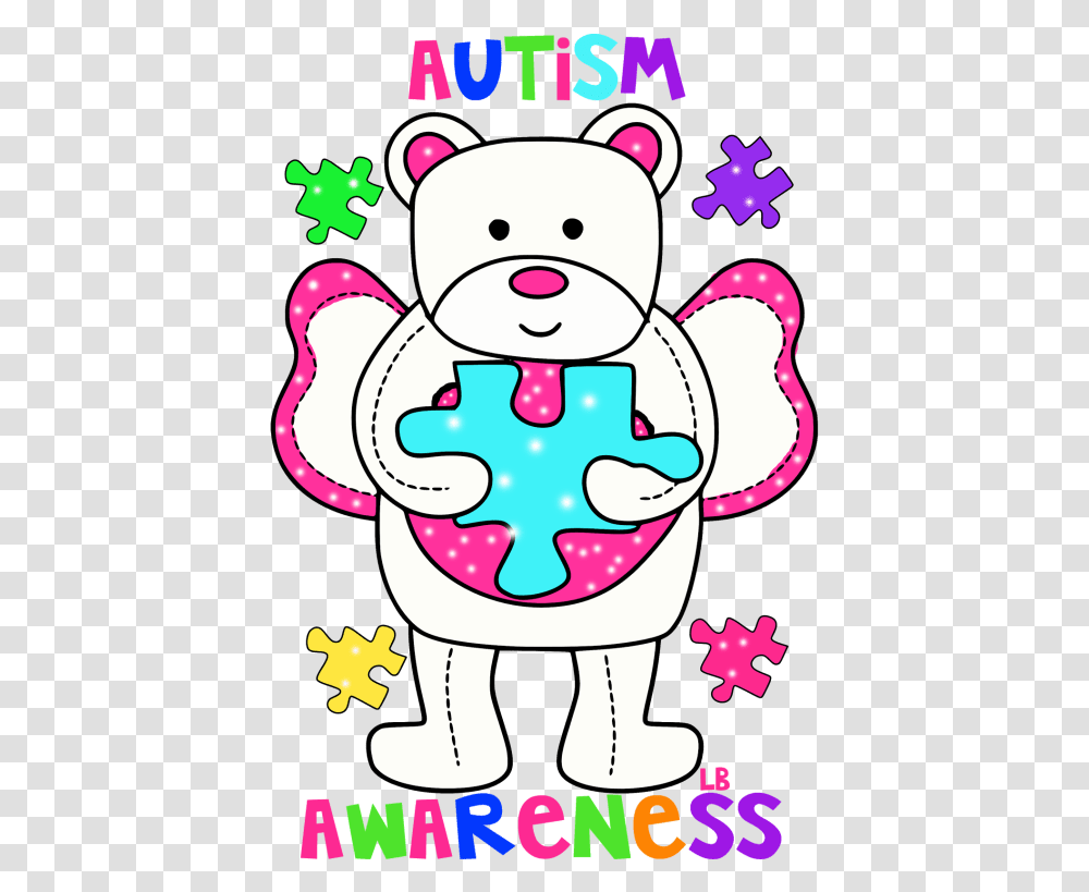 Clip Art Autism Awareness Bear Clipart Cute Autism Awareness Day, Poster, Advertisement, Star Symbol Transparent Png