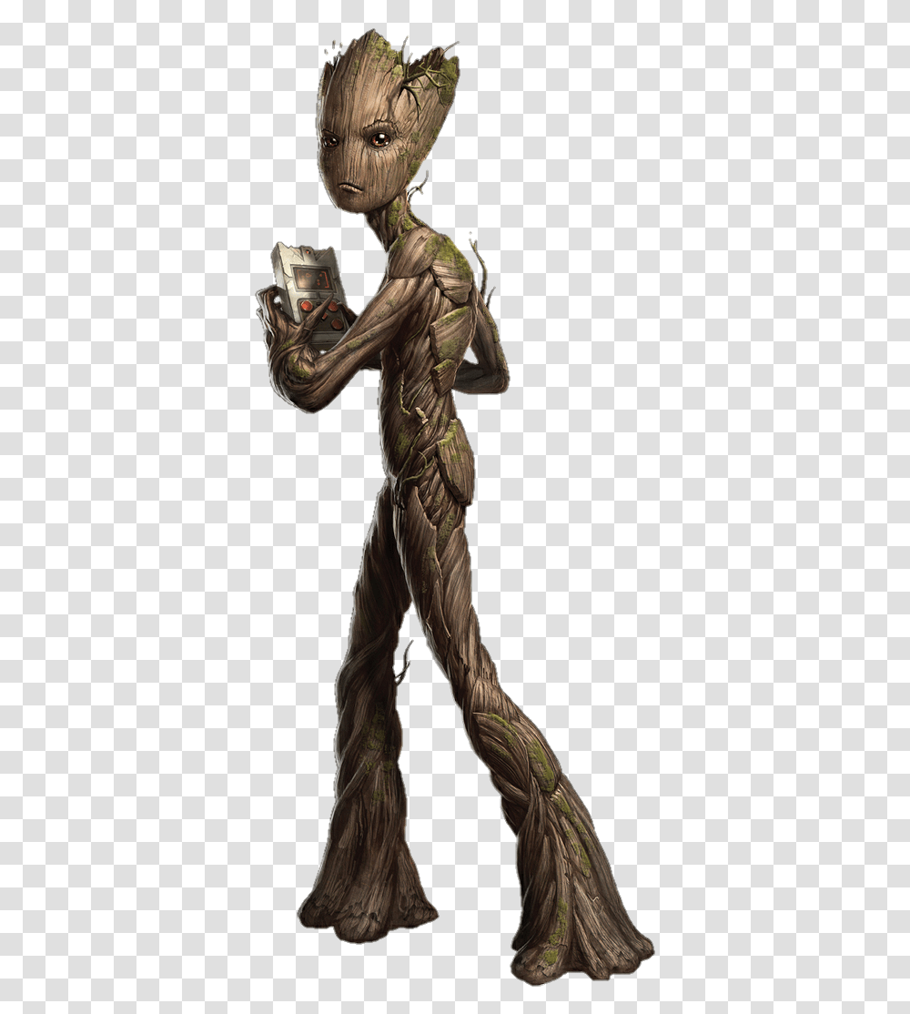 Clip Art Baby Groot Statue Groot Avengers Infinity War, Skin, Person, Human, Tattoo Transparent Png