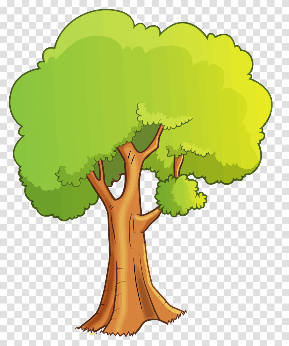 Clip Art Background Tree Cartoon, Plant, Tree Trunk, Green, Vegetation Transparent Png
