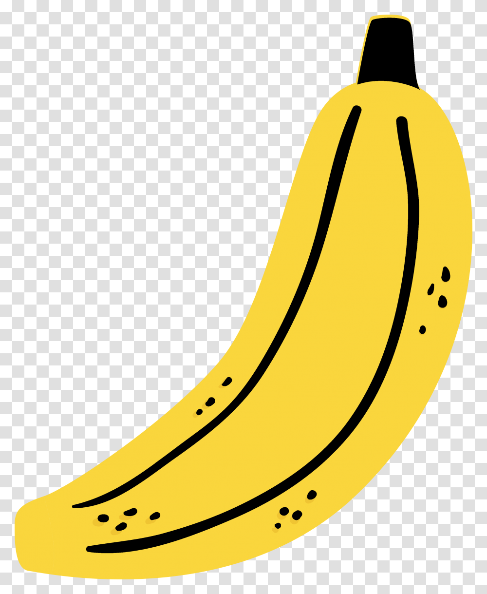 Clip Art, Banana, Fruit, Plant, Food Transparent Png