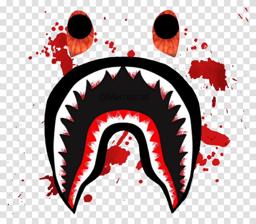 Clip Art Bape Bape Shark Logo, Label, Paper Transparent Png