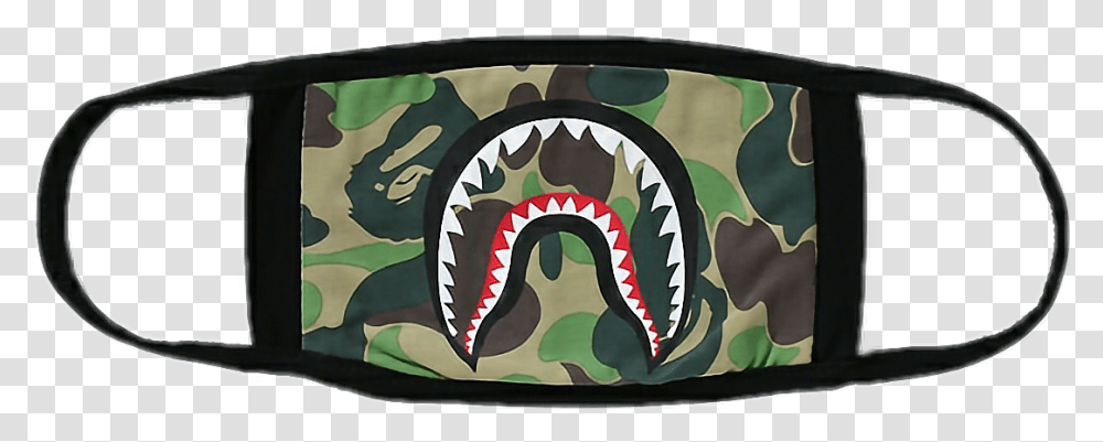 Clip Art Bape Mask Clipart Fashion Face Mask, Military Uniform, Camouflage, Cushion Transparent Png