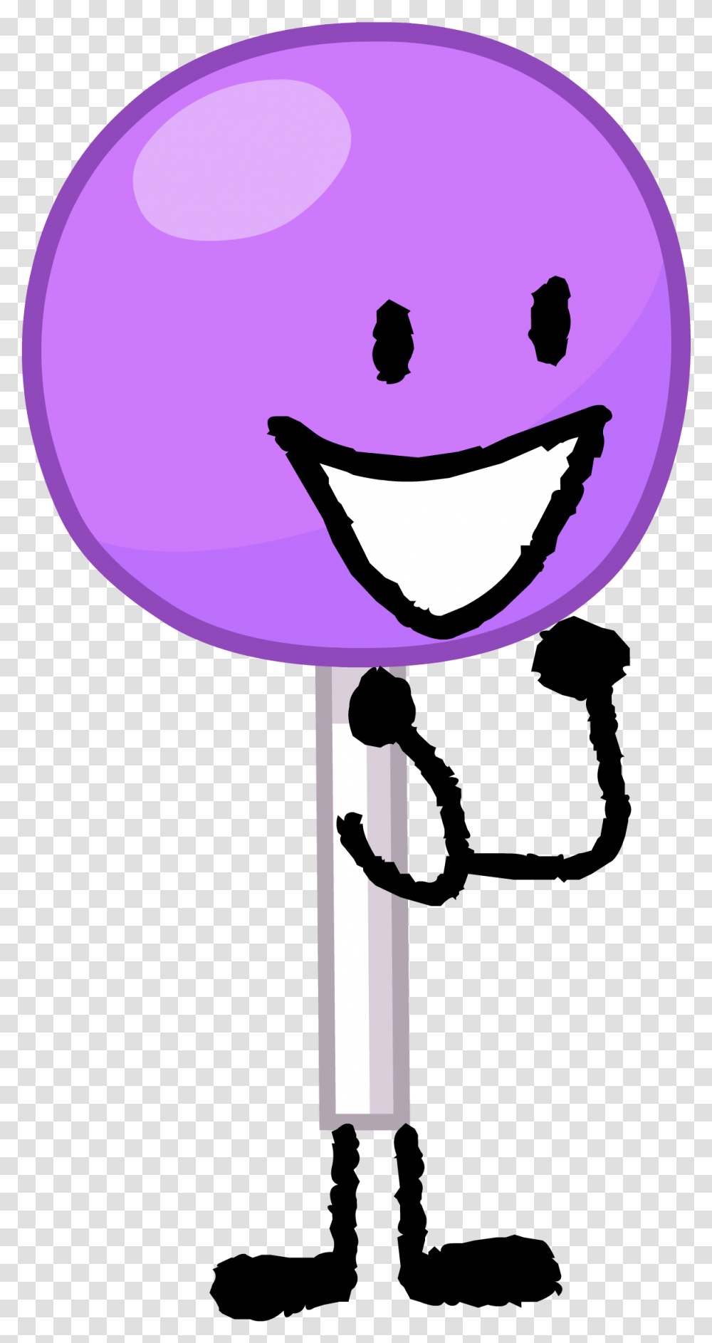 Clip Art Battle For Dream Island Lollipop Bfb Characters, Ball, Balloon, Heart Transparent Png