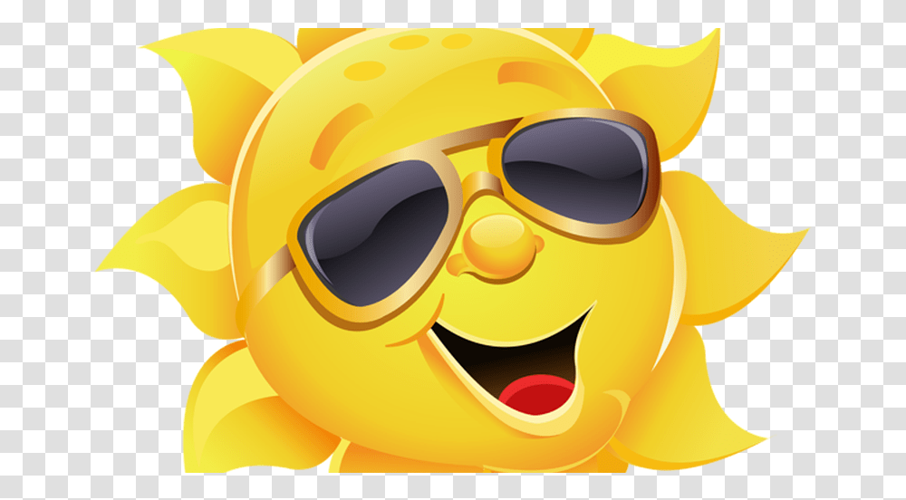 Clip Art Beauty Within Clinic Sun With Sun Wearing Sunglasses Clipart, Goggles, Accessories, Accessory Transparent Png