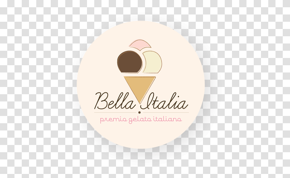 Clip Art Bella Italia On Behance Label, Disk, Cone, Cream Transparent Png