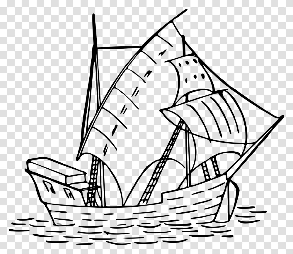 Clip Art Big Boat Drawing American Revolution Boat Clipart, Gray, World Of Warcraft Transparent Png