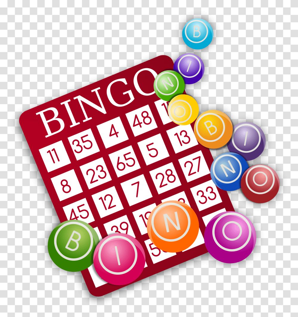 Clip Art Bingo Many Interesting Cliparts Bingo Clipart, Number, Word Transparent Png