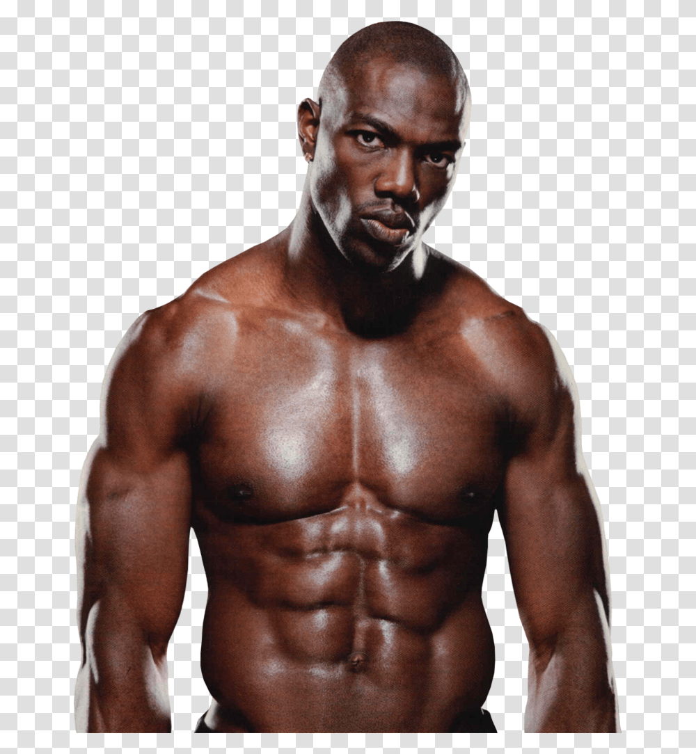 Clip Art Black Male Abs Terrell Owens, Person, Human, Fitness, Working Out Transparent Png