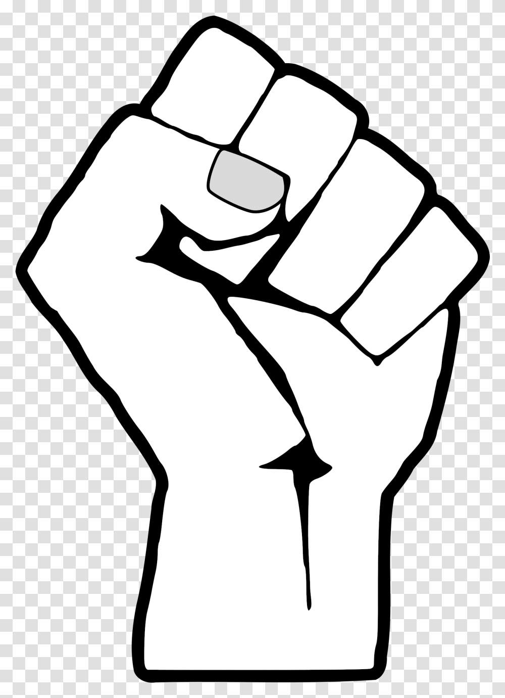 Clip Art Black Power Fist Clipart Civil Rights Clip Art, Hand, Hoodie, Sweatshirt, Sweater Transparent Png