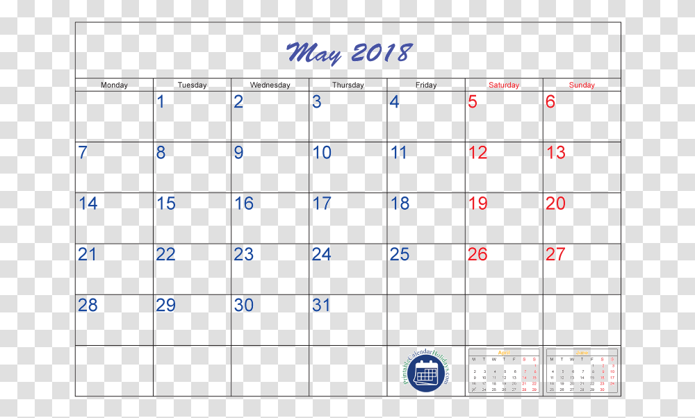 Clip Art Blank Calendars 2017 Printable November 2018 Calendar Days, Scoreboard, Number Transparent Png
