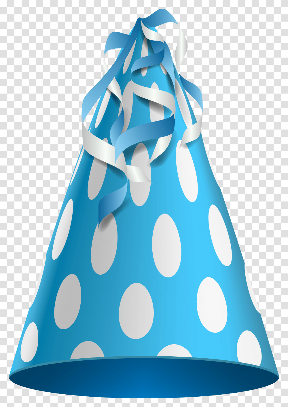 Clip Art Blue Birthday Hat, Clothing, Apparel, Party Hat, Birthday Cake Transparent Png