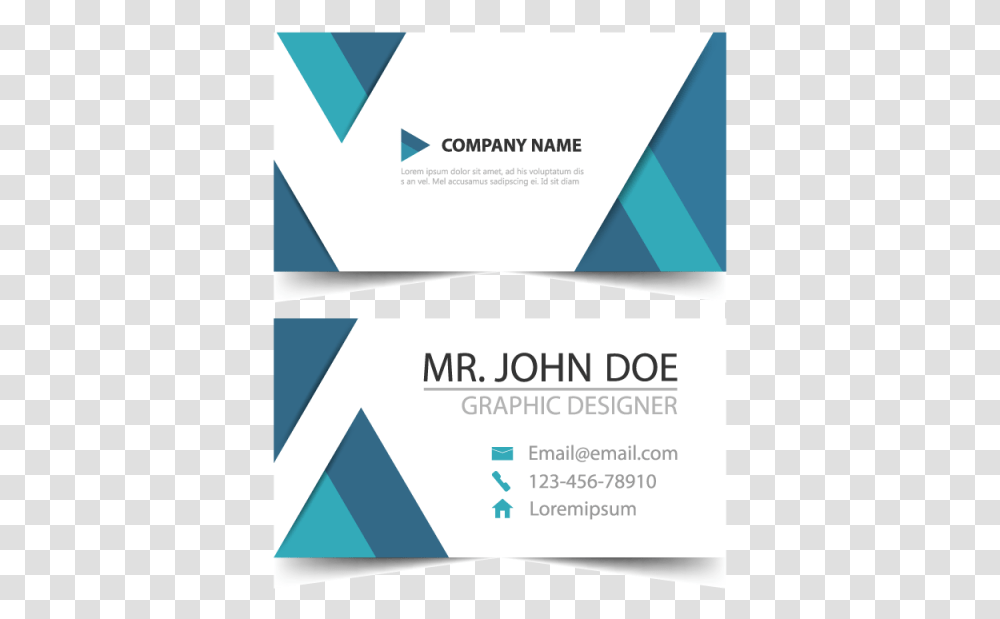 Clip Art Blue Corporate Business For Graphic Design, Paper, Business Card, Flyer Transparent Png