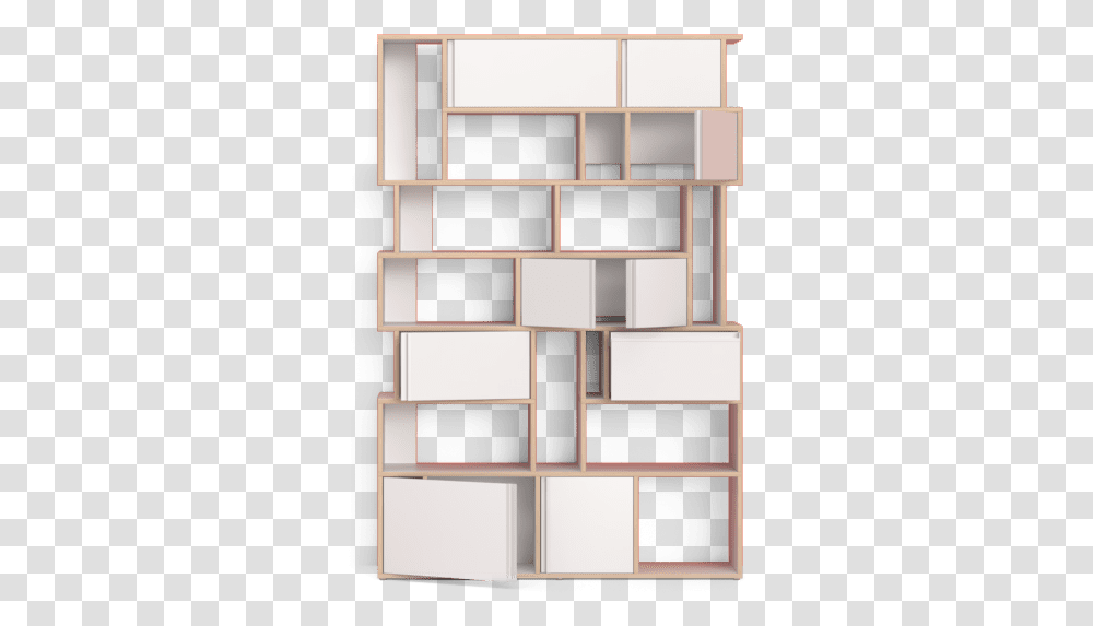 Clip Art Bookcase Background Shelf, Furniture, Cupboard, Closet, Cabinet Transparent Png