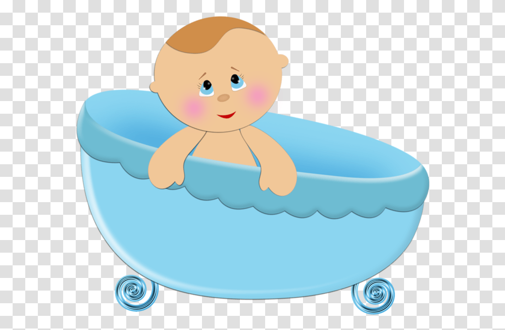 Clip Art Boy Born Baby Clip Art, Tub, Bathtub, Water, Snowman Transparent Png