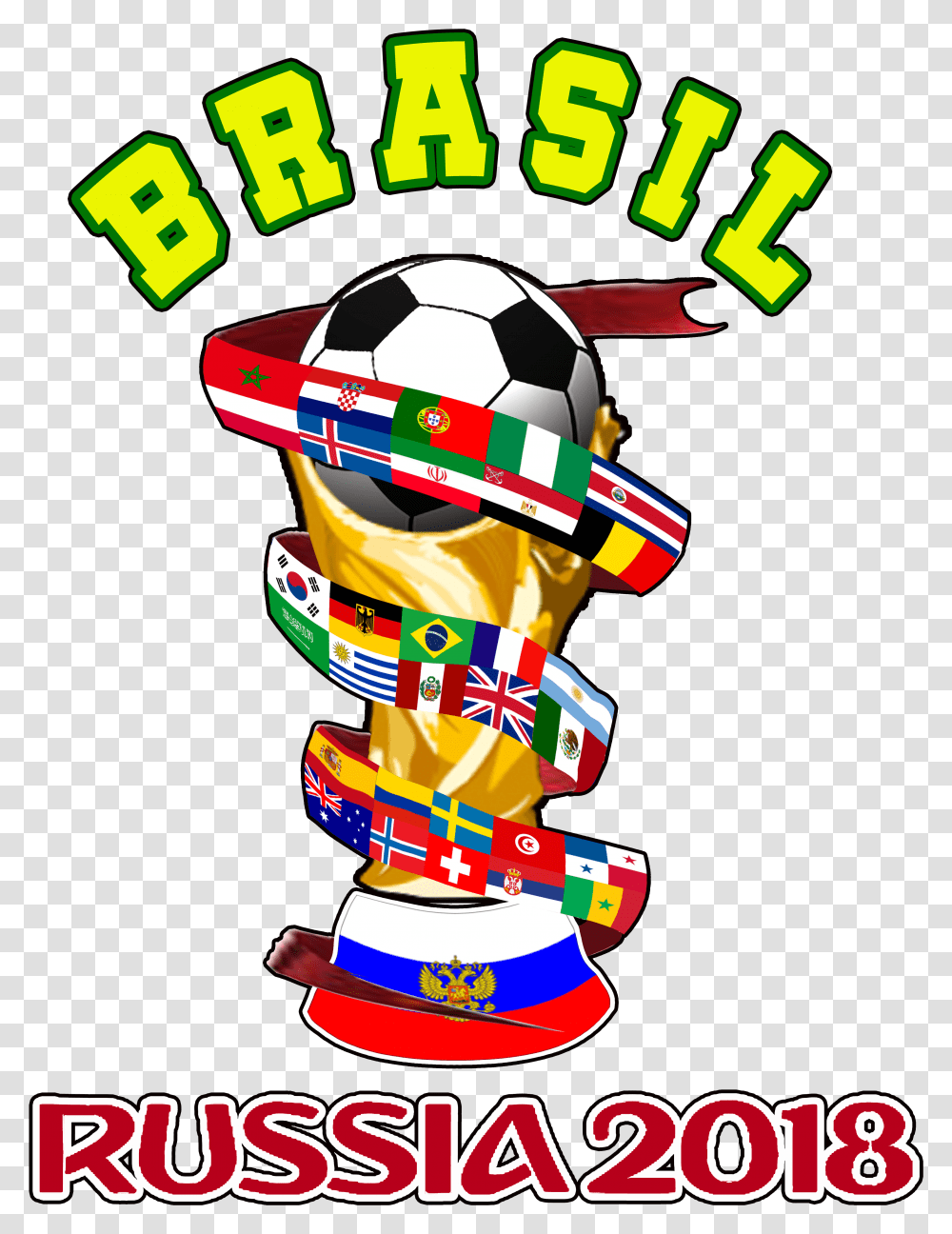 Clip Art Brasil 2018 Mundial 2018 Peru Dibujos, Soccer Ball, Team, Robot Transparent Png