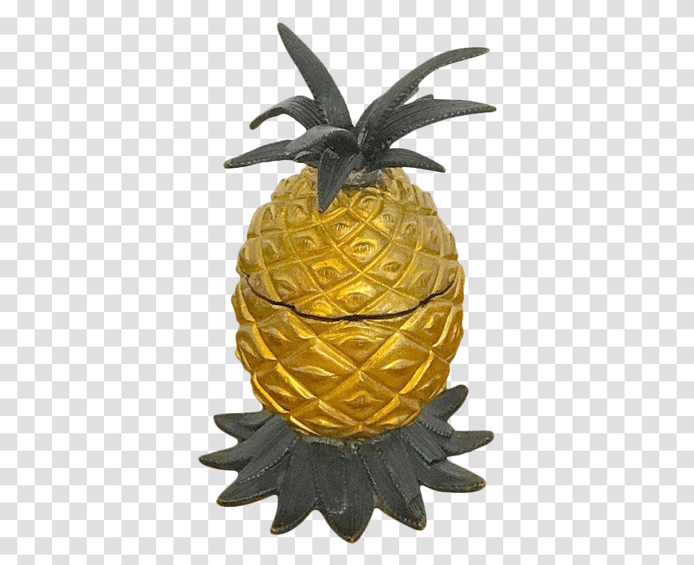 Clip Art Bronze Pineapple Pineapple, Plant, Fruit, Food, Tree Transparent Png
