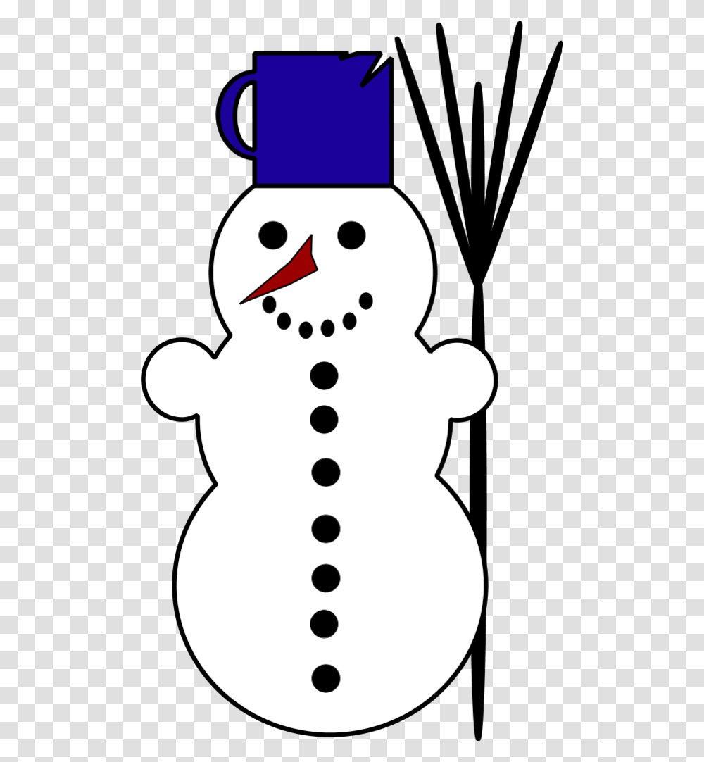 Clip Art Broom, Nature, Outdoors, Snowman, Winter Transparent Png
