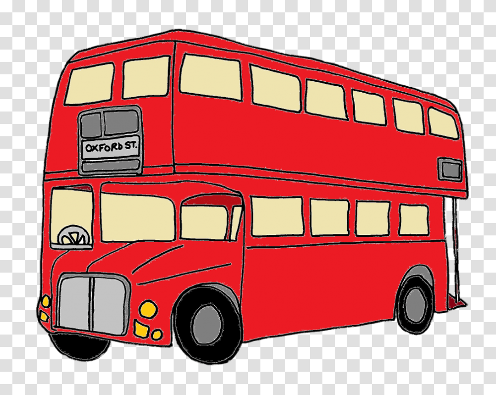 Clip Art Bus, Vehicle, Transportation, Double Decker Bus, Tour Bus Transparent Png