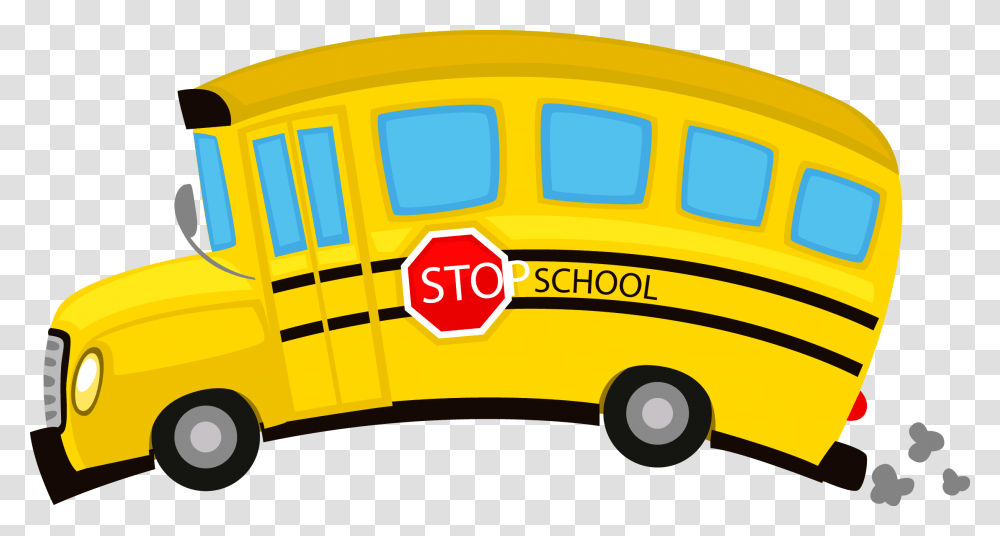 Clip Art Bus, Vehicle, Transportation, School Bus Transparent Png