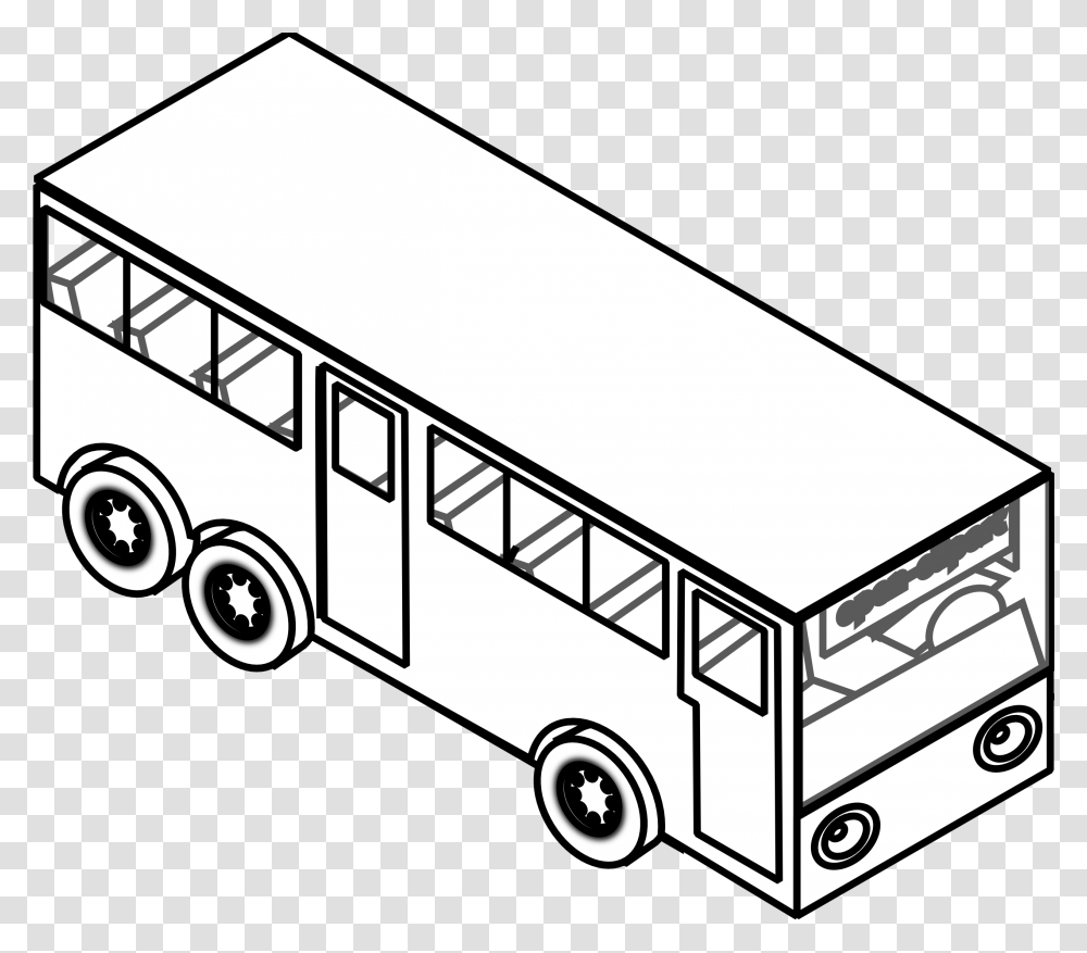 Clip Art Bus, Vehicle, Transportation, Van, Truck Transparent Png