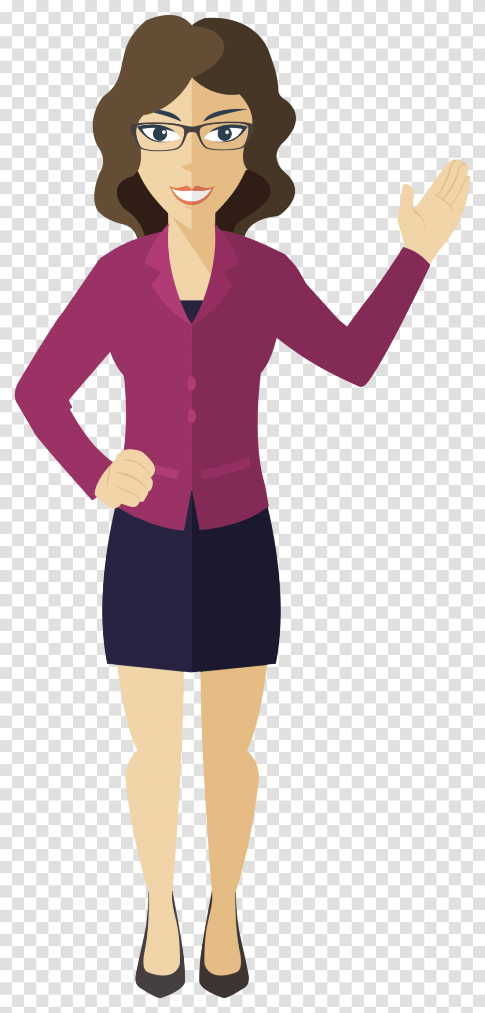 Clip Art Business Woman, Apparel, Sleeve, Long Sleeve Transparent Png