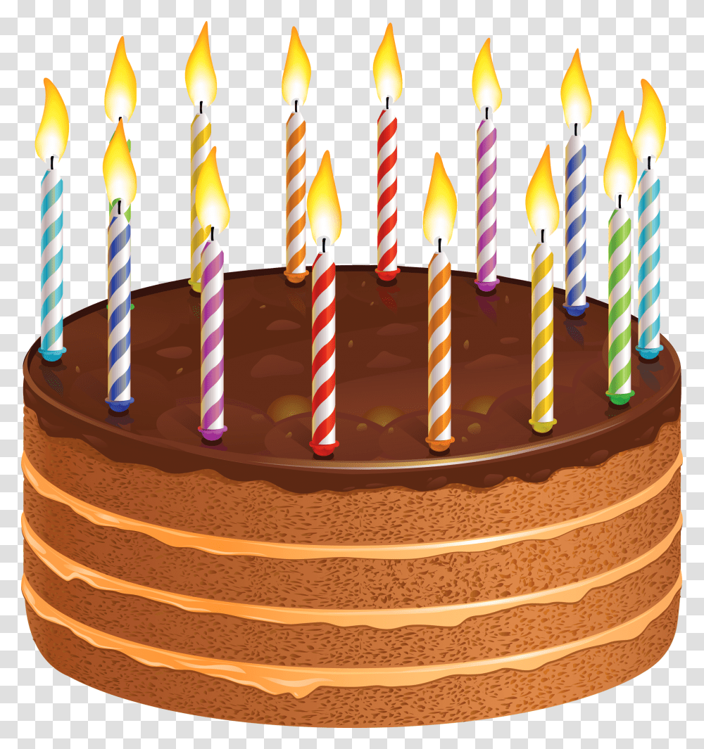 Clip Art Cake For Birthday Cake With Candles, Dessert, Food, Sweets Transparent Png