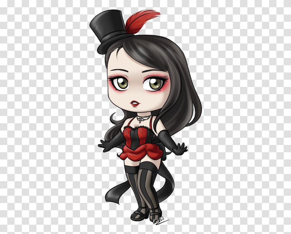 Clip Art Cartoon Characters With Black Hair Chibi Burlesque, Toy, Doll, Book, Manga Transparent Png