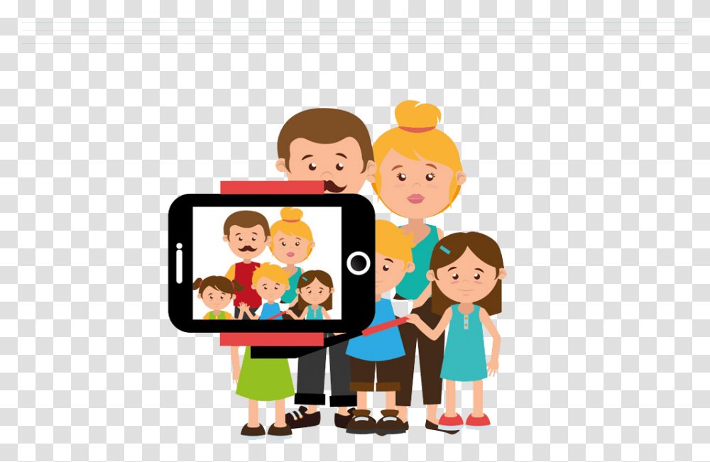 Clip Art Cartoon Photography Illustration Self Family Nucleus, Person, People, Female, Girl Transparent Png