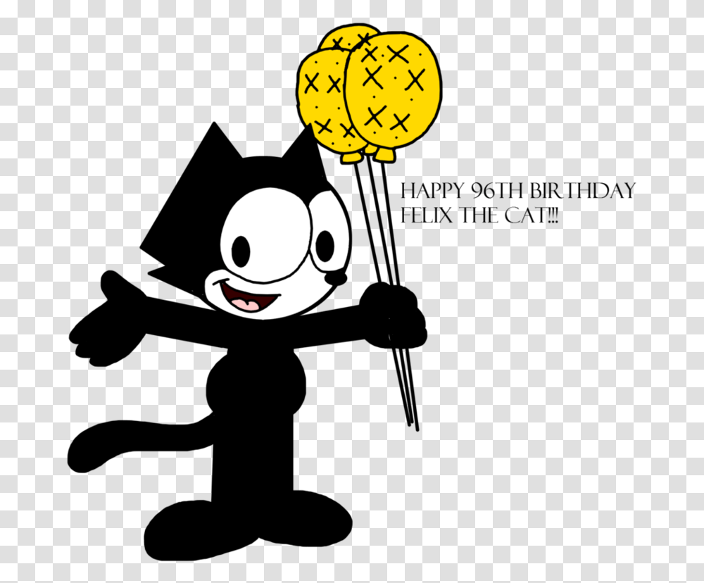 Clip Art Cat Birthday Clip Art Felix The Cat Birthday, Pac Man Transparent Png