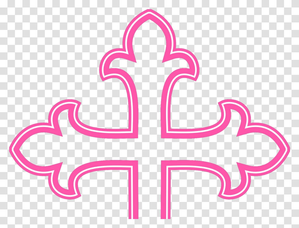 Clip Art Catholic Cross, Neon, Light, Antelope Transparent Png