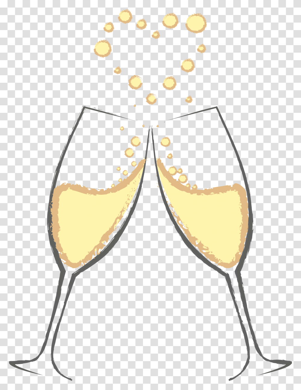 Clip Art Champagne Glasses Clip Art Free Clip Art Champagne Glasses, Wine Glass, Alcohol, Beverage, Drink Transparent Png