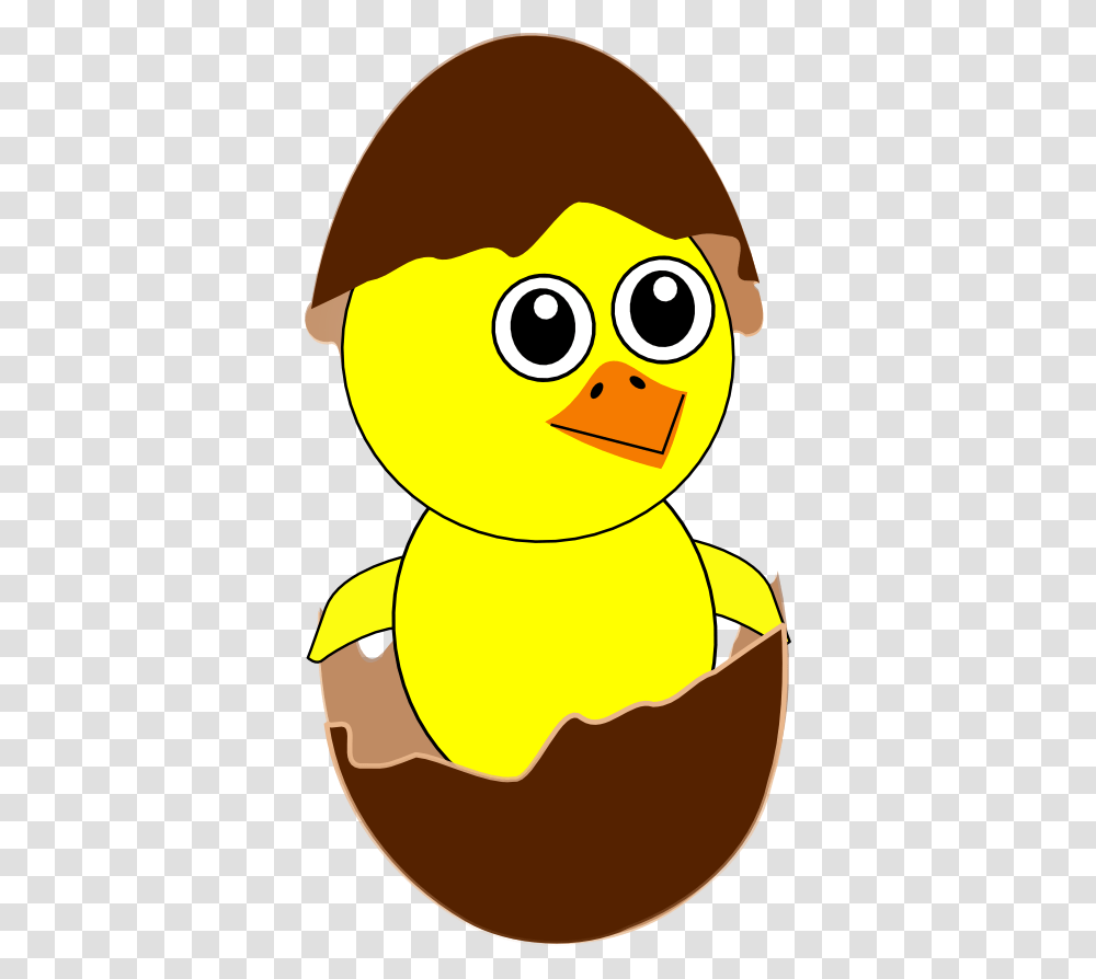 Clip Art Chick Newborn Egg Cartoon Chocolate, Animal, Bird, Beak, Duck Transparent Png