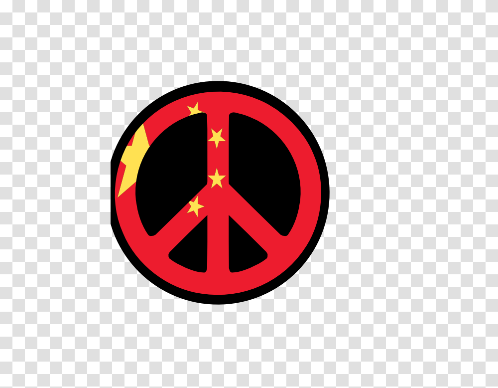 Clip Art China Flag Peace Symbol Fav Chinese, Sign, Road Sign Transparent Png