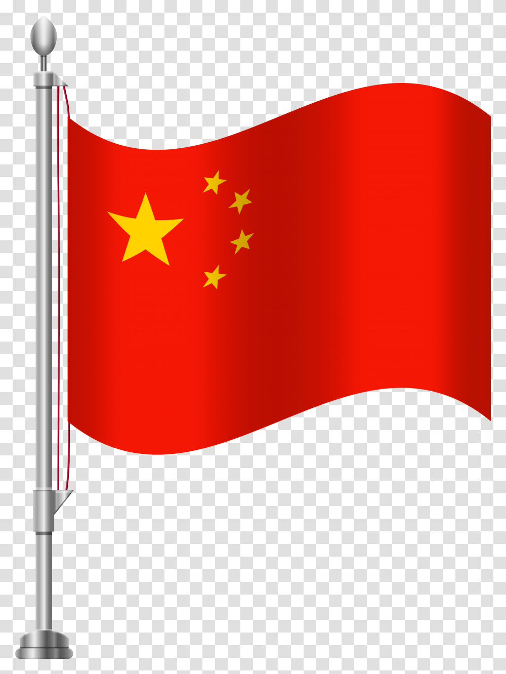 Clip Art China Flag, Star Symbol, Hand, Weapon Transparent Png