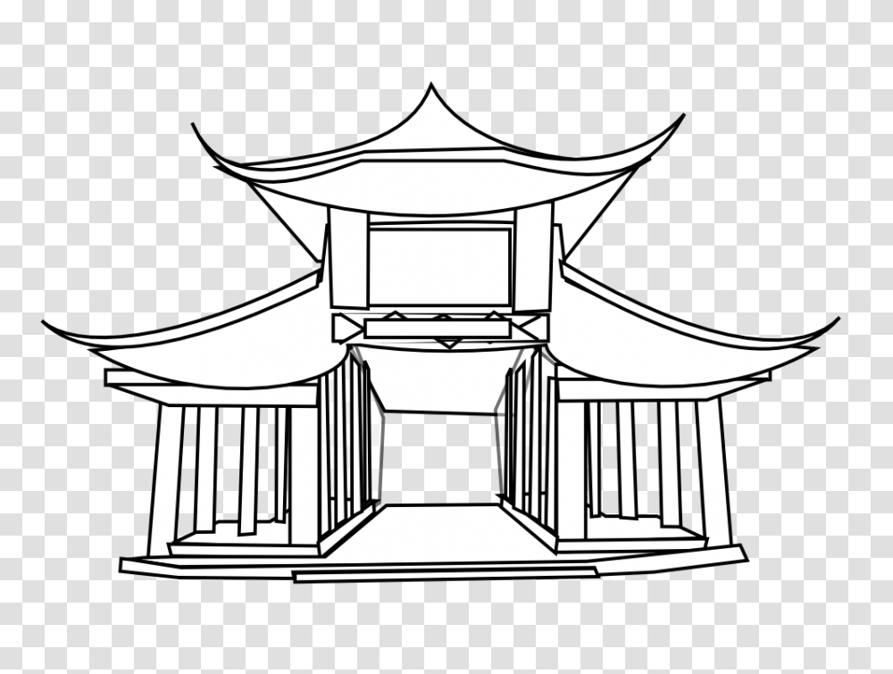 Clip Art Chinese, Architecture, Building, Temple, Shrine Transparent Png
