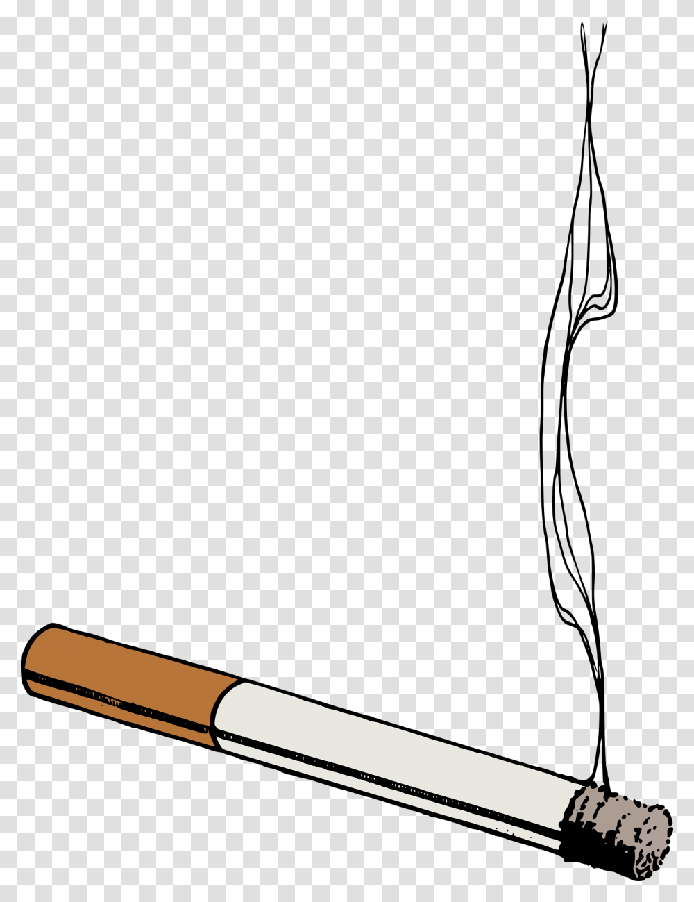 Clip Art Cigarette Clipart, Tool, Brush, Baseball Bat, Team Sport Transparent Png