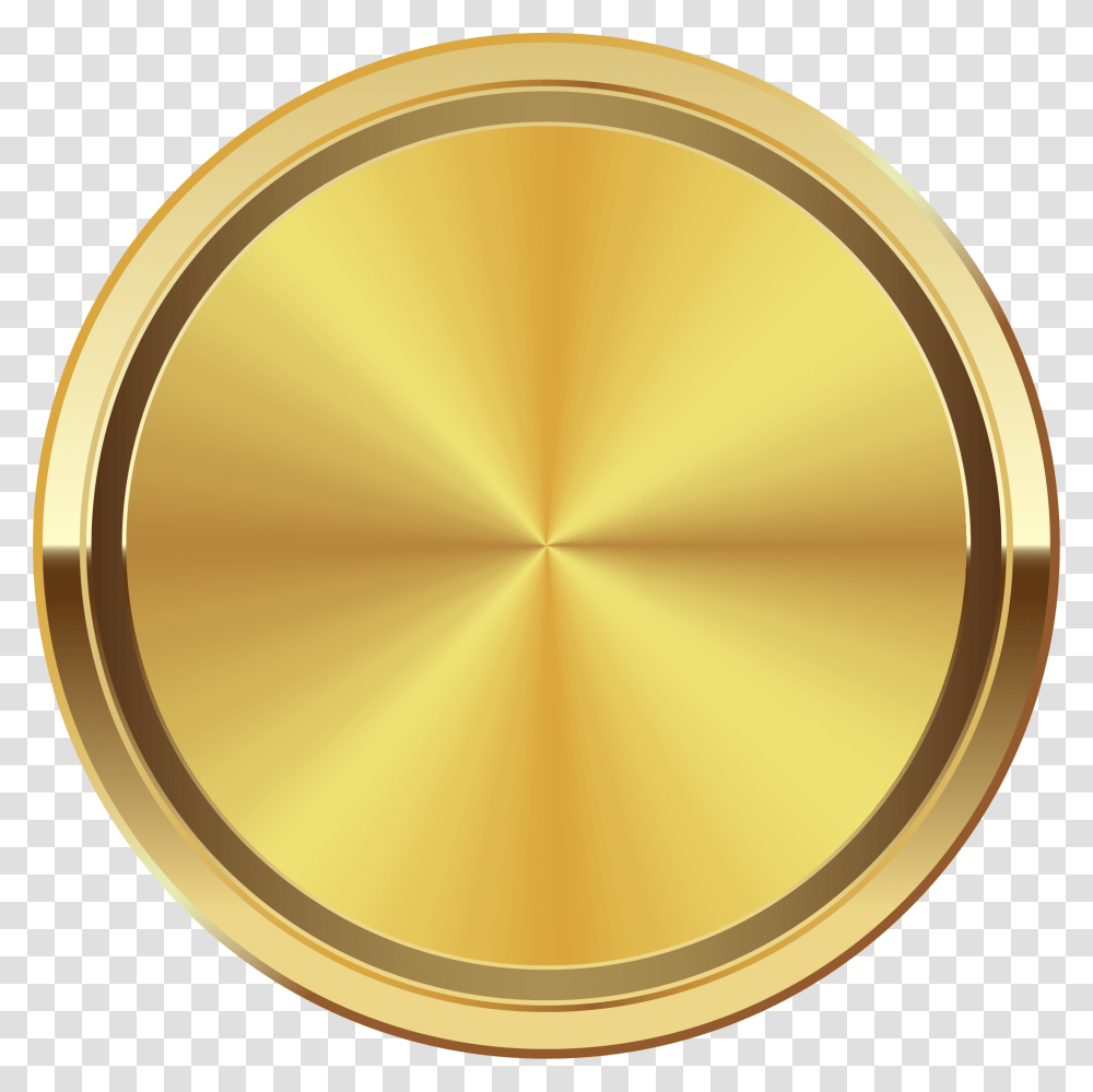 Clip Art Circle Gold Disk Clip Gold Circle, Lamp, Gold Medal, Trophy Transparent Png