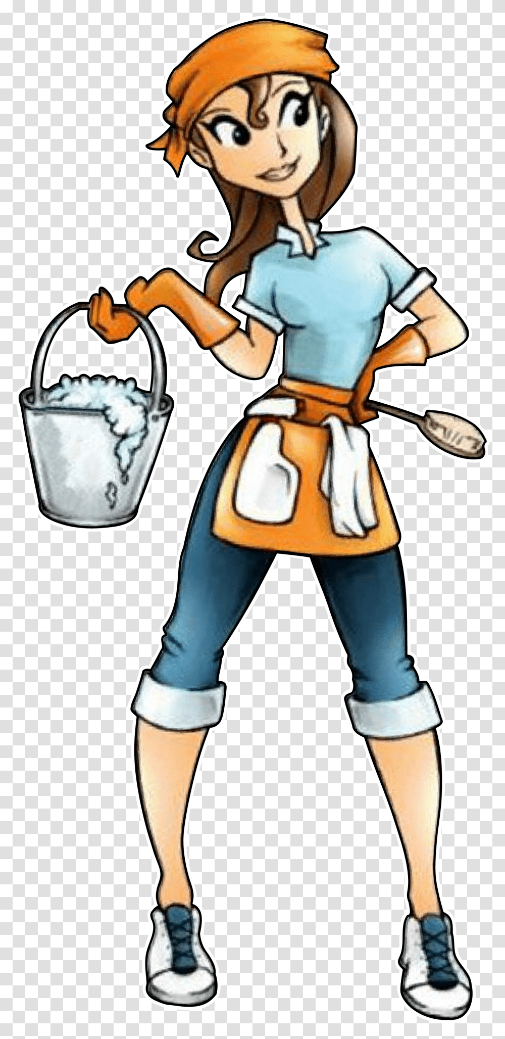 Clip Art Cleaning Lady Housekeeping And Cleaning Services, Person, Human, Pirate Transparent Png