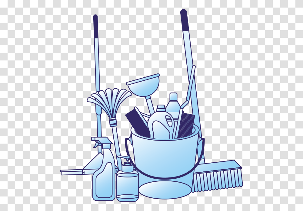 Clip Art Cleaning Service Clip Art Housekeeping Clipart, Lamp, Cutlery, Glass, Bottle Transparent Png