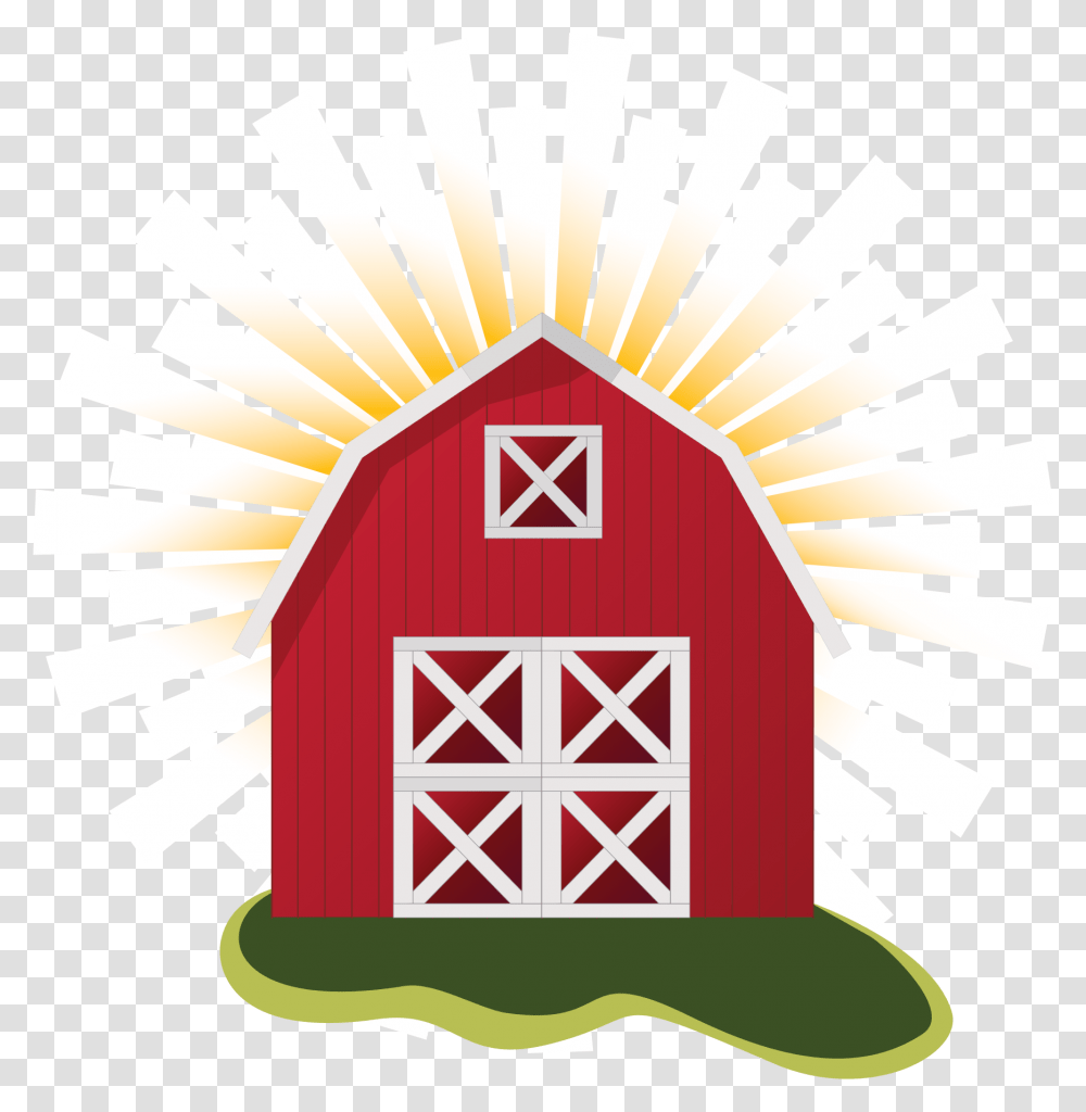 Clip Art Clip Art Of Barn, Nature, Farm, Building, Rural Transparent Png