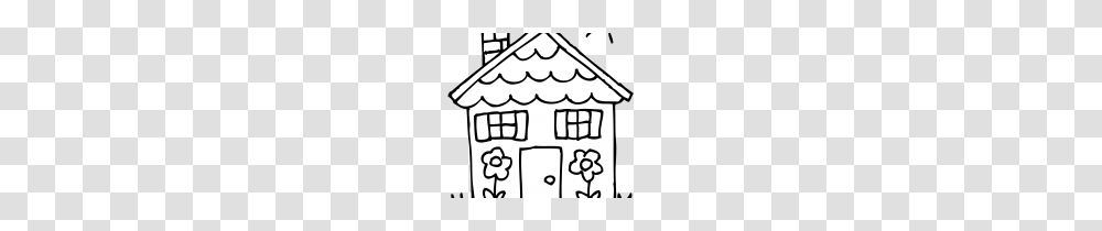 Clip Art Clip Art Of Houses, Housing, Building, Villa Transparent Png