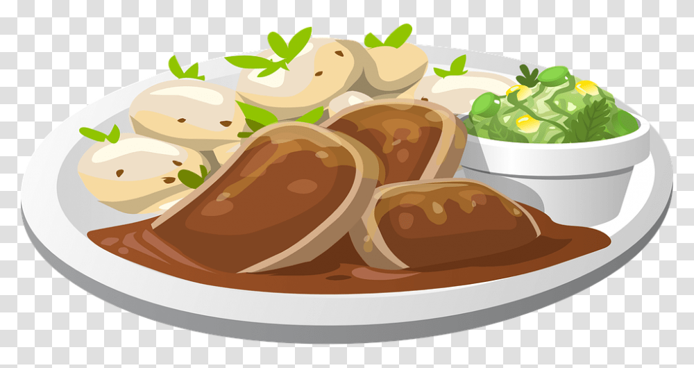 Clip Art Clip Art Plate Of Food Plate Of Food, Dish, Meal, Birthday Cake, Dessert Transparent Png