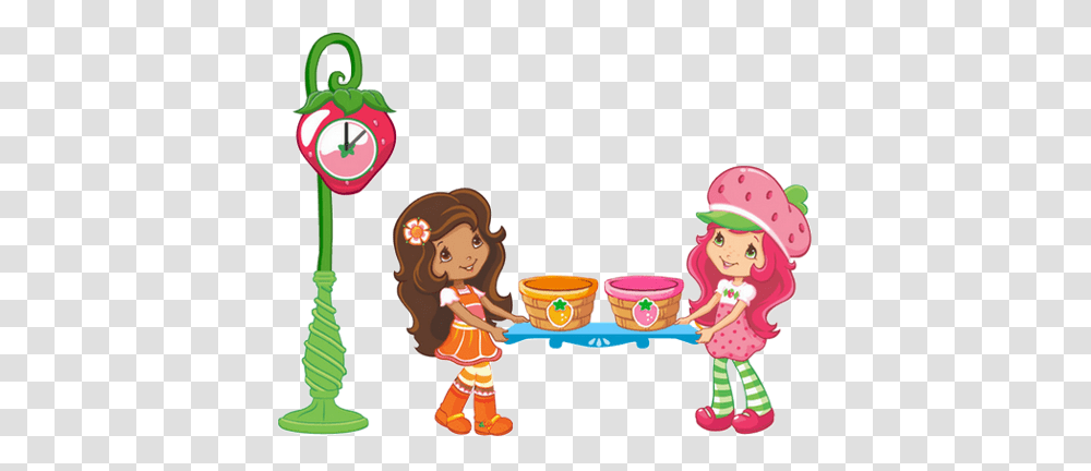 Clip Art Clip Art Strawberry Shortcake Image, Person, Bowl, People, Toy Transparent Png