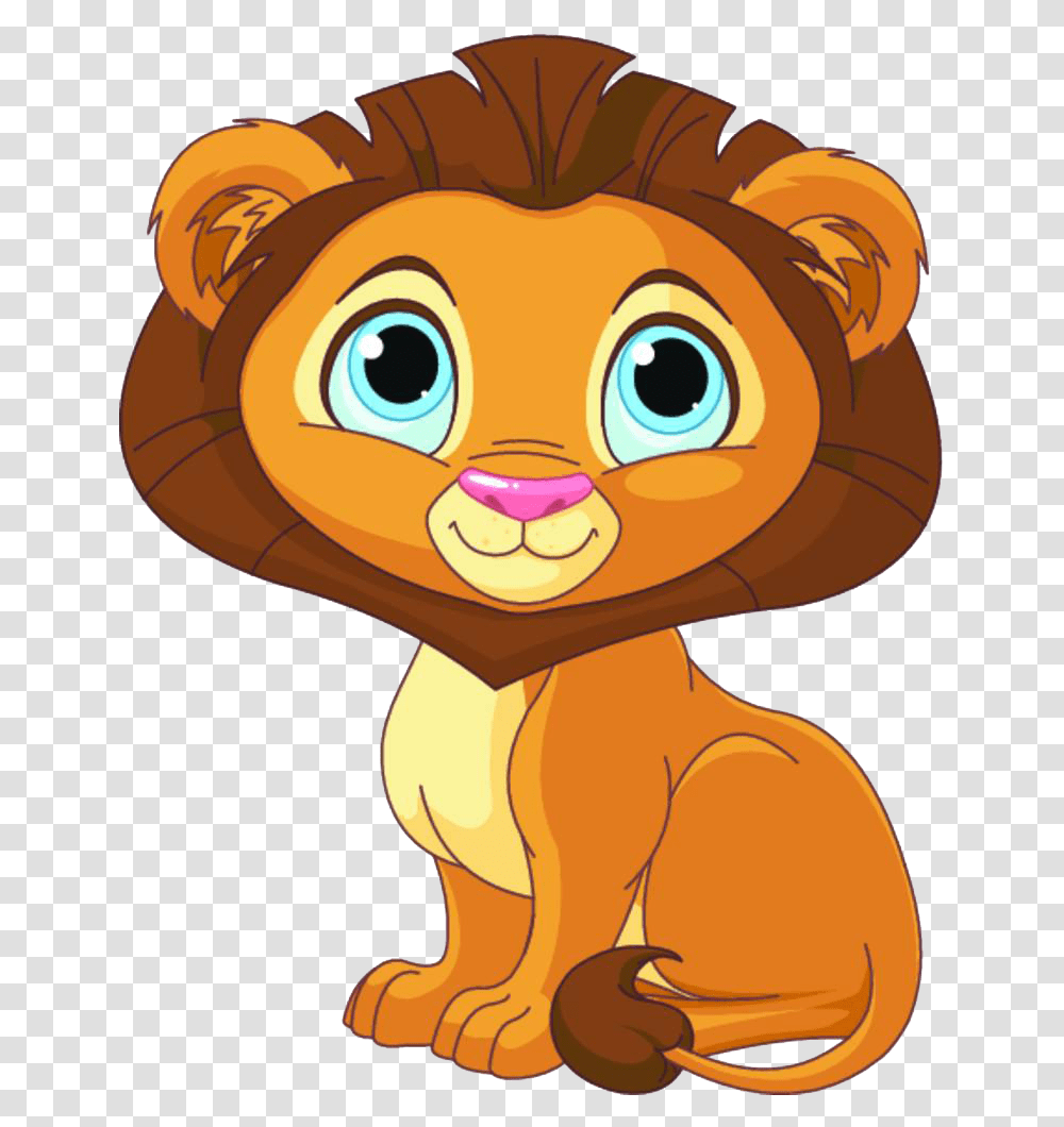 Clip Art Clipart Image Lion Sitting Clipart, Animal, Mammal, Wildlife, Rodent Transparent Png